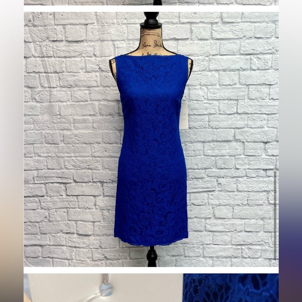 Gather & Gown size 4 royal blue dress